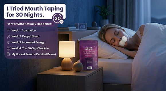I Tried Mouth Taping for 30 Nights. Here's What Actually Happened.